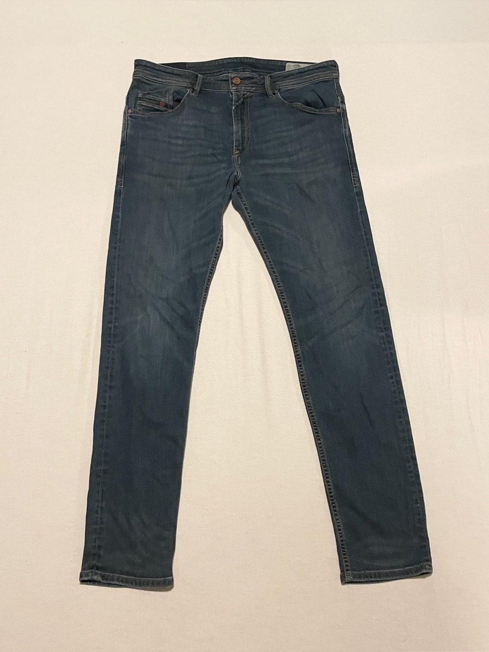Diesel Thommer 084ZW Slim-Skinny Jeans Made in Italy Blue W34 L32